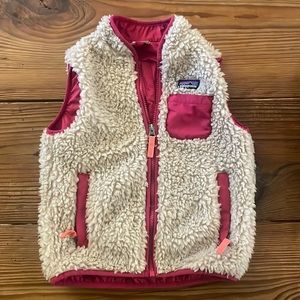 Gently used Patagonia vest, youth size 5